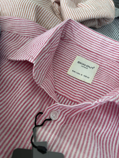 Premium Striped Linen Casual Shirt